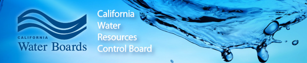 Water Resources Control Board GIS Portal banner.